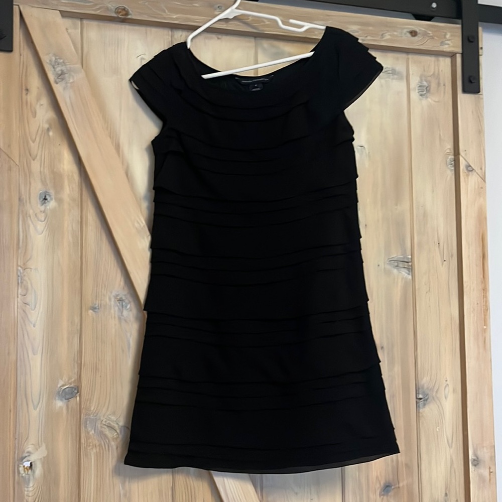 Black cocktail dress